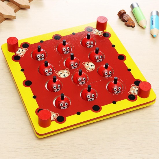 Wood Puzzles Memory Matching Game Educational Toys Board Games For Children Kids Wood Puzzles Memory Matching Game Educational Toys Board Games For Children Kids