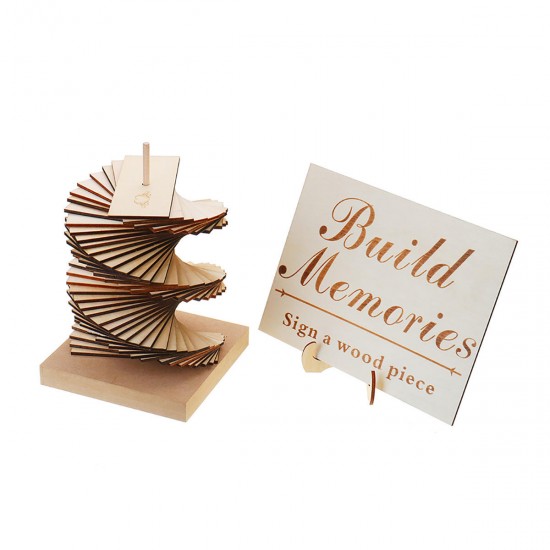 Wood Wedding Guest Signature Sign Board Sheet Set Scrapb Book Wooden Album Birthday Party Craft Wood Wedding Guest Signature Sign Board Sheet Set Scrapb Book Wooden Album Birthday Party Craft