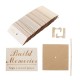 Wood Wedding Guest Signature Sign Board Sheet Set Scrapb Book Wooden Album Birthday Party Craft