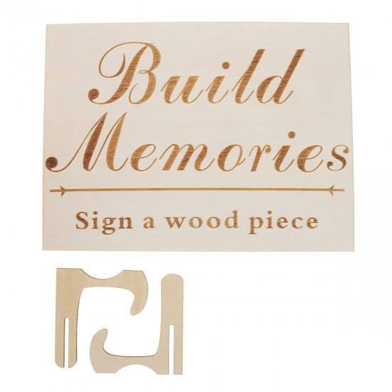 Wood Wedding Guest Signature Sign Board Sheet Set Scrapb Book Wooden Album Birthday Party Craft Wood Wedding Guest Signature Sign Board Sheet Set Scrapb Book Wooden Album Birthday Party Craft