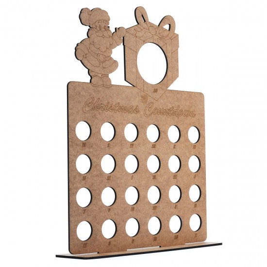 Wooden Advent Calendar Christmas Tree 24 Chocolates Stand Rack Home Decorations Wooden Advent Calendar Christmas Tree 24 Chocolates Stand Rack Home Decorations