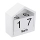 Wooden Block Calendar House Decoration Creative Desktop Ornaments Wooden Block Calendar House Decoration Creative Desktop Ornaments