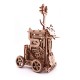 Wooden Bouncing Kit Birch Wheel Stone Thrower Trebuchet Casting Model Craft Kit Children Science Model Building Wooden Bouncing Kit Birch Wheel Stone Thrower Trebuchet Casting Model Craft Kit Children Science Model Building