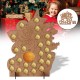 Wooden Christmas Advent Calendar Snowman Chocolates Orange Storage Box Xmas Gift Decorations Wooden Christmas Advent Calendar Snowman Chocolates Orange Storage Box Xmas Gift Decorations