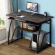 Wooden Computer Desk Study Laptop PC Workstation Writing Tray Table Home Office Desk