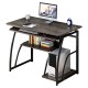 Wooden Computer Desk Study Laptop PC Workstation Writing Tray Table Home Office Desk