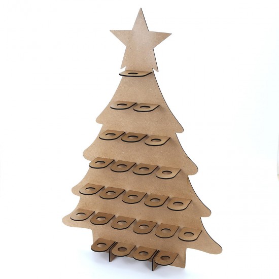 Wooden Family Advent Calendar Christmas Tree 25 Chocolates Stand Rack DIY Decorations Wooden Family Advent Calendar Christmas Tree 25 Chocolates Stand Rack DIY Decorations