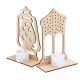 Wooden Lamp DIY Islamic Palace LED Decorations Desktop Gifts for Eid Mubarak Wooden Lamp DIY Islamic Palace LED Decorations Desktop Gifts for Eid Mubarak