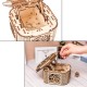 Wooden Mechanical Transmission Jewelry Box DIY Home Office Decor