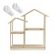 Wooden Metal Floating Shelf Wall Mounted Storage Display Rack House Home Shaped Shelf Wooden Metal Floating Shelf Wall Mounted Storage Display Rack House Home Shaped Shelf