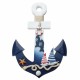 Wooden Nautical Anchor Wall Hanging Hook Ship Starfish Decor Coat Door Rack Wooden Nautical Anchor Wall Hanging Hook Ship Starfish Decor Coat Door Rack