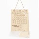 Wooden Ramadan Countdown Calendar DIY Graffiti EID Mubarak Decorations Wooden Ramadan Countdown Calendar DIY Graffiti EID Mubarak Decorations