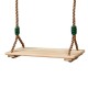 Wooden Swings Seat Child Adult Garden Outdoor Yard Tree Swing Play Birthday Gift Decorations Wooden Swings Seat Child Adult Garden Outdoor Yard Tree Swing Play Birthday Gift Decorations