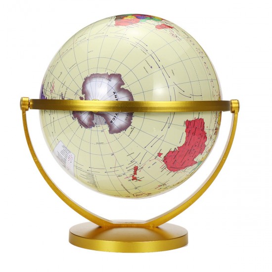 World Globe Map 360° Rotating World Globe Earth Atlas Map Geography Education Toy World Globe Map 360° Rotating World Globe Earth Atlas Map Geography Education Toy