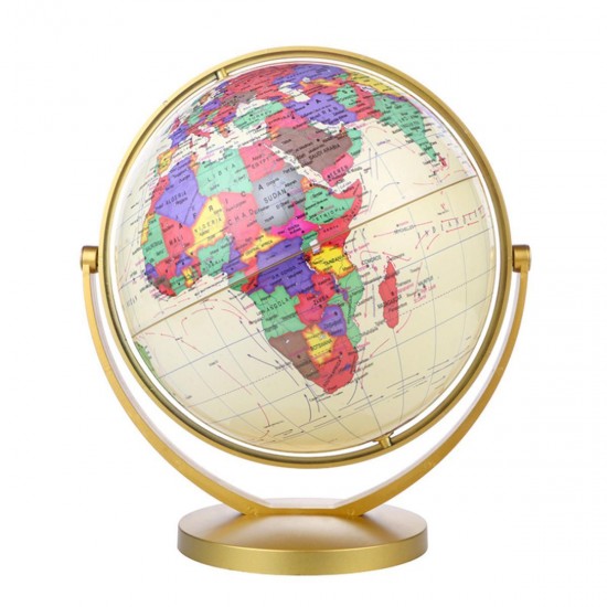 World Globe Map 360° Rotating World Globe Earth Atlas Map Geography Education Toy World Globe Map 360° Rotating World Globe Earth Atlas Map Geography Education Toy