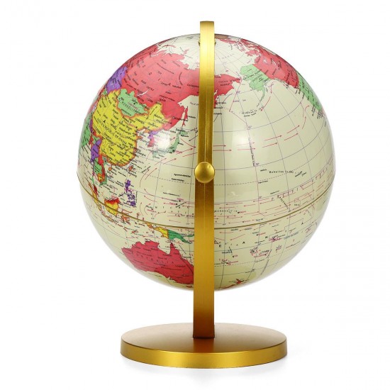 World Globe Map 360° Rotating World Globe Earth Atlas Map Geography Education Toy World Globe Map 360° Rotating World Globe Earth Atlas Map Geography Education Toy