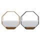 Wrought Iron Simple Octagonal Ceramic Flower Pot Creative Wall Hanging Succulent Flower Pot Set Wrought Iron Simple Octagonal Ceramic Flower Pot Creative Wall Hanging Succulent Flower Pot Set