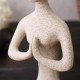 Yoga Lady Ornament Figurine Home Indoor Outdoor Garden Decorations Buddhism Statue Creative Gift