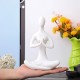 Yoga Lady Ornament Figurine Home Indoor Outdoor Garden Decorations Buddhism Statue Creative Gift