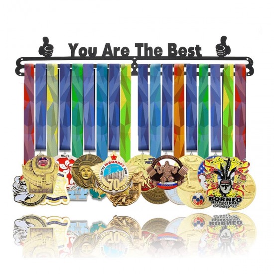 You Are The Medal Hanger Running Sport Metal Display Rack Iron Holder Home Decorations