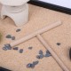 Zen Gardening Sand Kit Candle Holder Spiritual Meditation Joss Sticks Decorations