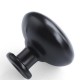 Zinc Alloy Black Solid Round Handle Furniture Handle Cabinet Drawer Wardrobe Pull Single Hole Simple Handle Zinc Alloy Black Solid Round Handle Furniture Handle Cabinet Drawer Wardrobe Pull Single Hole Simple Handle
