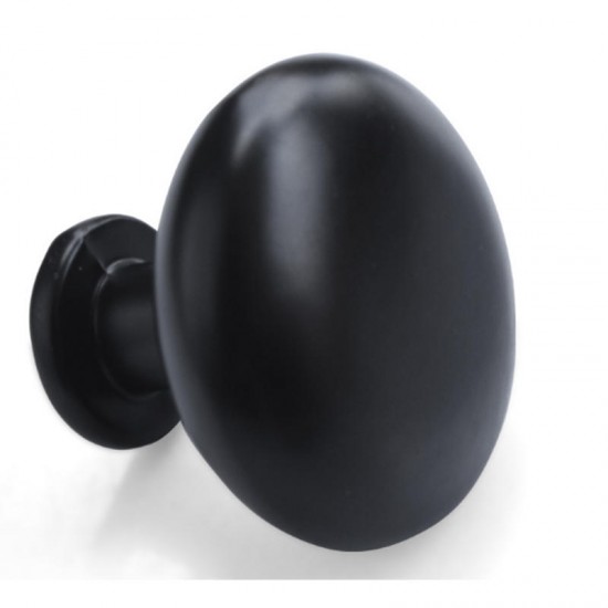 Zinc Alloy Black Solid Round Handle Furniture Handle Cabinet Drawer Wardrobe Pull Single Hole Simple Handle Zinc Alloy Black Solid Round Handle Furniture Handle Cabinet Drawer Wardrobe Pull Single Hole Simple Handle