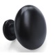 Zinc Alloy Black Solid Round Handle Furniture Handle Cabinet Drawer Wardrobe Pull Single Hole Simple Handle Zinc Alloy Black Solid Round Handle Furniture Handle Cabinet Drawer Wardrobe Pull Single Hole Simple Handle