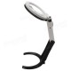 10 LED Lighting Desk Handheld Lamp With 2.5X 8X Magnifier