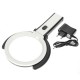 10 LED Lighting Desk Handheld Lamp With 2x 5x Magnifier