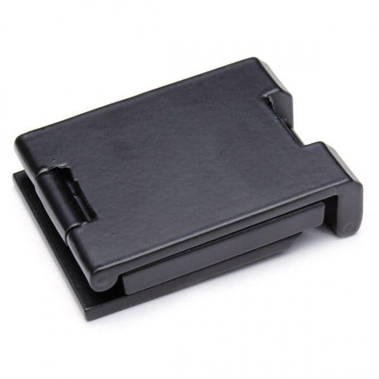 10X Zinc Alloy Black Metal Folding Mini Magnifier with Scale Pouch
