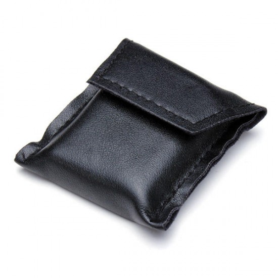 10X Zinc Alloy Black Metal Folding Mini Magnifier with Scale Pouch 10X Zinc Alloy Black Metal Folding Mini Magnifier with Scale Pouch