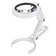 5/11X Magnifying Glass Dual Use Table Lamp Super Bright Stand Non Slip Hand Held With 8 LED Lights for Authenticate Jewelry 5/11X Magnifying Glass Dual Use Table Lamp Super Bright Stand Non Slip Hand Held With 8 LED Lights for Authenticate Jewelry