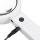 5/11X Magnifying Glass Dual Use Table Lamp Super Bright Stand Non Slip Hand Held With 8 LED Lights for Authenticate Jewelry 5/11X Magnifying Glass Dual Use Table Lamp Super Bright Stand Non Slip Hand Held With 8 LED Lights for Authenticate Jewelry