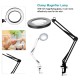 5X Illuminated Magnifier USB 3 Colors LED Glass Table Lamp/Skincare Beauty Tool 5X Illuminated Magnifier USB 3 Colors LED Glass Table Lamp/Skincare Beauty Tool
