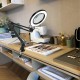 5X Illuminated Magnifier USB 3 Colors LED Magnifying Glass for Soldering Iron Repair/Table Lamp/Skincare Beauty Tool 5X Illuminated Magnifier USB 3 Colors LED Magnifying Glass for Soldering Iron Repair/Table Lamp/Skincare Beauty Tool