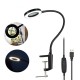 USB Magnifying Glass 3X Vise Table Clamp Magnifier 42 SMD LED Lights Flexible Desk Lamp USB Magnifying Glass 3X Vise Table Clamp Magnifier 42 SMD LED Lights Flexible Desk Lamp