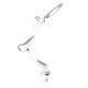 Lighting LED 5X 740mm Magnifying Glass Desk Lamp with Clamp Hands USB-powered LED Lamp Magnifier with 3 Modes Dimmable