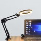 Lighting LED 5X 740mm Magnifying Glass Desk Lamp with Clamp Hands USB-powered LED Lamp Magnifier with 3 Modes Dimmable