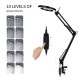 Lighting LED 5X 740mm Magnifying Glass Desk Lamp with Clamp Hands USB-powered LED Lamp Magnifier with 3 Modes Dimmable Lighting LED 5X 740mm Magnifying Glass Desk Lamp with Clamp Hands USB-powered LED Lamp Magnifier with 3 Modes Dimmable