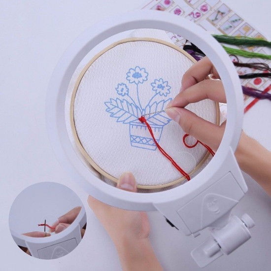 Desktop Illuminated Magnifier Lamp Light For Soldering Welding Hobby Nail Artist Readin With LED Desk Foldable Glasses Magnifier Desktop Illuminated Magnifier Lamp Light For Soldering Welding Hobby Nail Artist Readin With LED Desk Foldable Glasses Magnifier
