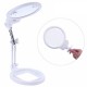 Desktop Illuminated Magnifier Lamp Light For Soldering Welding Hobby Nail Artist Readin With LED Desk Foldable Glasses Magnifier Desktop Illuminated Magnifier Lamp Light For Soldering Welding Hobby Nail Artist Readin With LED Desk Foldable Glasses Magnifier