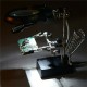 LED Desk Lamp 10X Magnifying Magnifier Glass With Light Stand Clamp For Repair LED Desk Lamp 10X Magnifying Magnifier Glass With Light Stand Clamp For Repair