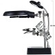 LED Desk Lamp 10X Magnifying Magnifier Glass With Light Stand Clamp For Repair LED Desk Lamp 10X Magnifying Magnifier Glass With Light Stand Clamp For Repair