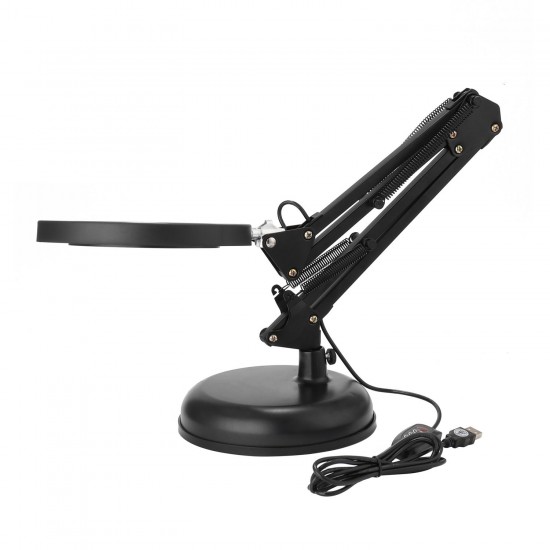 Magnifier Lamp Desktop LED Magnifier Lamp Nail Salon 5X Magnifying Lamp Eyeliner Manicure Tattoo Beauty Light Tattoo Accessories Magnifier Lamp Desktop LED Magnifier Lamp Nail Salon 5X Magnifying Lamp Eyeliner Manicure Tattoo Beauty Light Tattoo Accessories