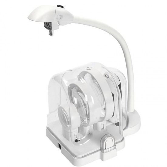 Multi-functional 3 Lens 2.5X 5X 16X Desktop Welding LED Magnifier Table Lamp Loupe Soldering Repair Magnifying Tool with 6 LED Light Multi-functional 3 Lens 2.5X 5X 16X Desktop Welding LED Magnifier Table Lamp Loupe Soldering Repair Magnifying Tool with 6 LED Light