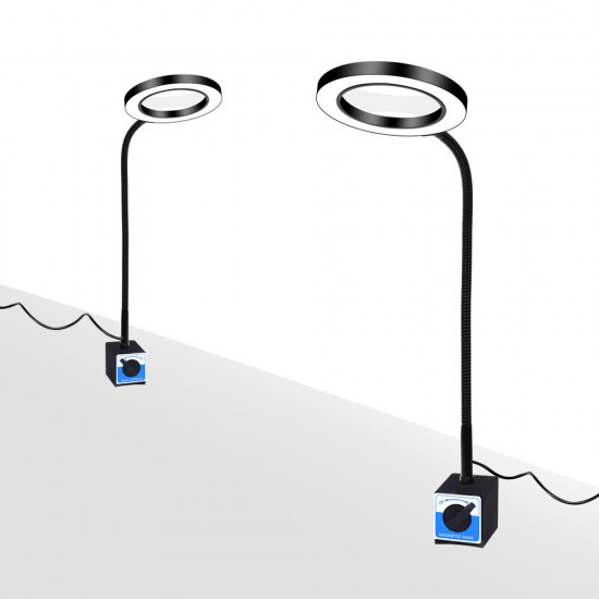 5X 3 Colors Illuminated Magnifier Strong Magnetic Base Flexible LED Magnifying Glass Lamp for Reading Welding Work 5X 3 Colors Illuminated Magnifier Strong Magnetic Base Flexible LED Magnifying Glass Lamp for Reading Welding Work