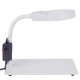 PD-032C 10/20X Magnifier Lamp Magnifying Glass with 48 Led Lights Metal Base USB Interface