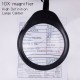 PD-032C 10X USB Magnifier Lamp 48 LEDs with Metal Base Magnifying Glass For Electrics Metal And Plastic Inspection