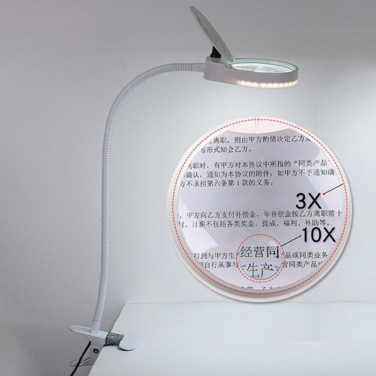 PD-5SW Desktop Magnifier 3X/10x Magnifying Glass Table Machine LED Lamp for Teaching Expriments PD-5SW Desktop Magnifier 3X/10x Magnifying Glass Table Machine LED Lamp for Teaching Expriments